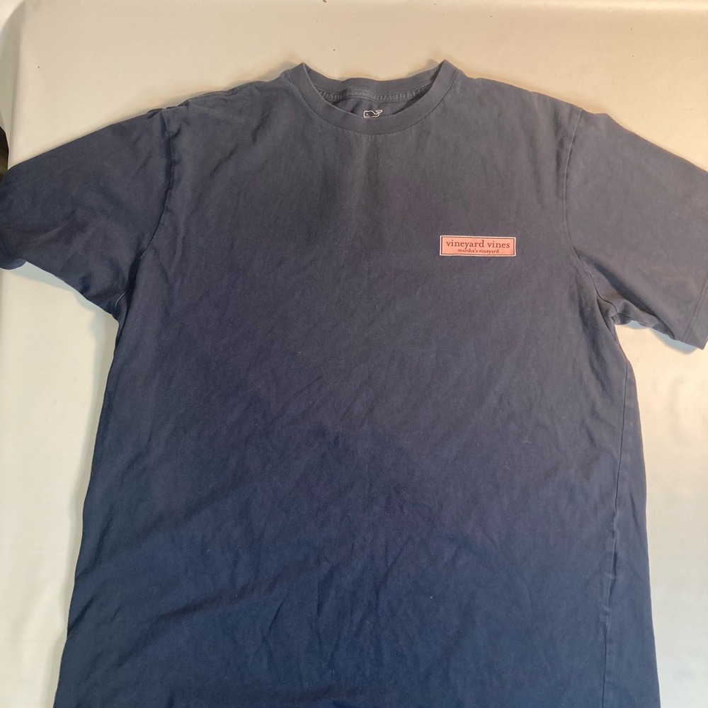 Vineyard Vines Womens Blue T Shirt Medium - Picture 2 of 3